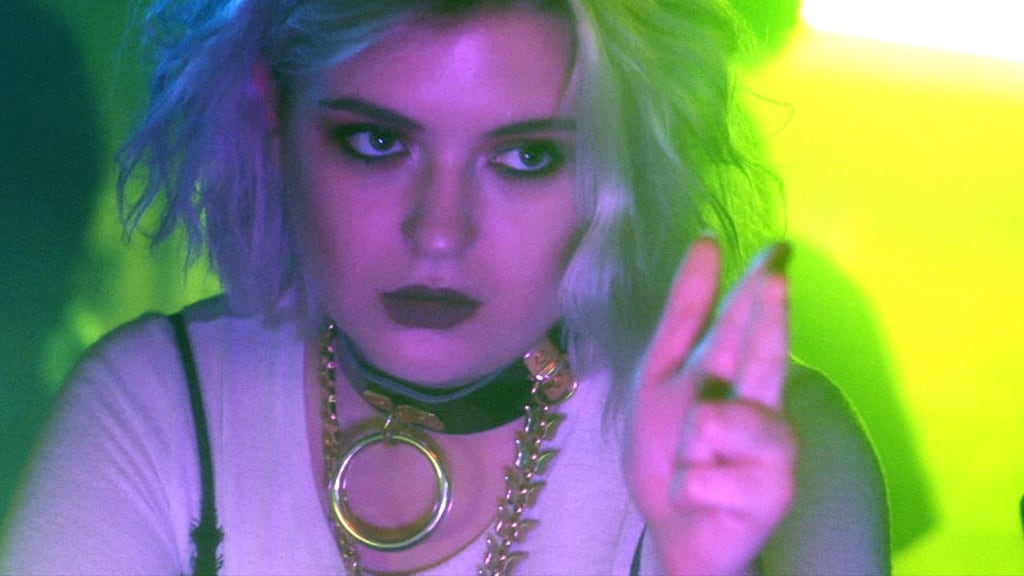 Edgy look, audible accent: teen-pop sensation Kloe