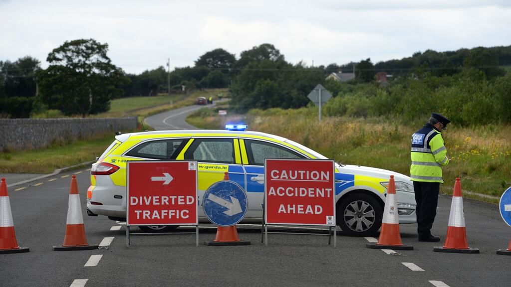 Two people died in road traffic incidents over the August bank holiday weekend. File photograph: Dara Mac Dónaill/The Irish Times