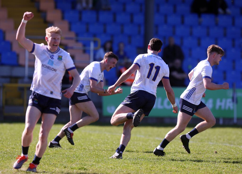 Wexford's Padraig O'Toole scores a goal against Longford in the Leinster SFC match at Pearse Park. Photograph: John McVitty/Inpho