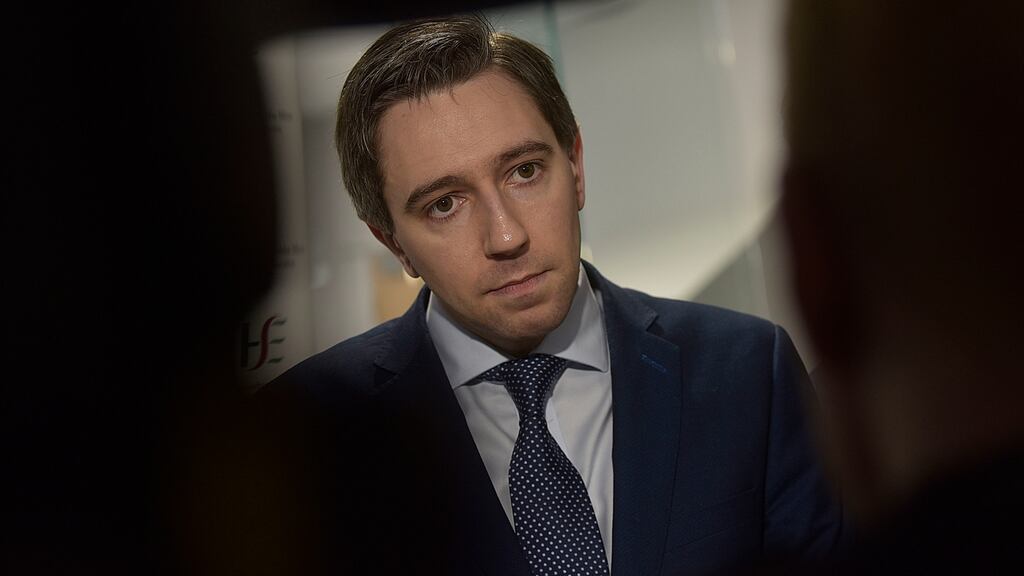 Minister for Health Simon Harris at the official launch of the Coolock Primary Care Centre on Monday. Photograph: Tommy Clancy