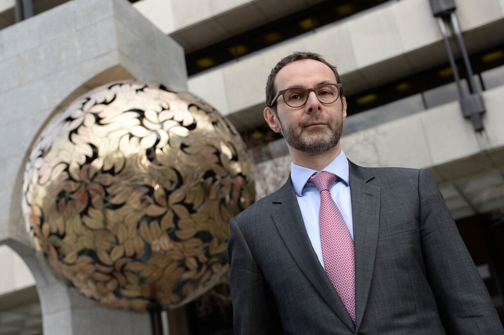 Cyril Roux, Central Bank regulator, is to join the board of the European Securities and Markets Authority. Photograph: Dara Mac Dónaill / The Irish Times