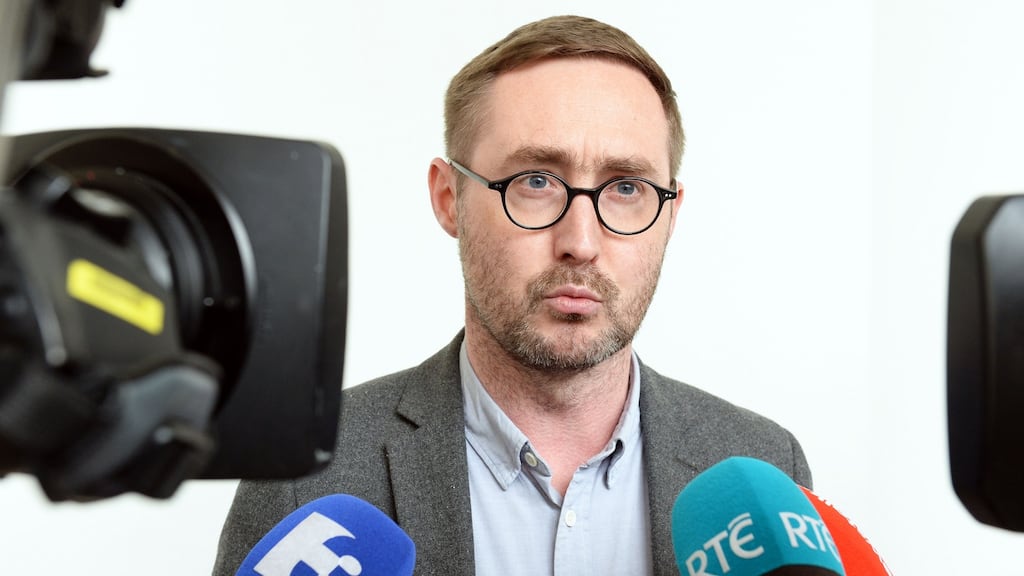 In a newspaper interview last week, Sinn Féin TD Eoin Ó Broin (above) said Cllr Jonathan Graham made “insufficient output” to the work of the party. Photograph: Eric Luke