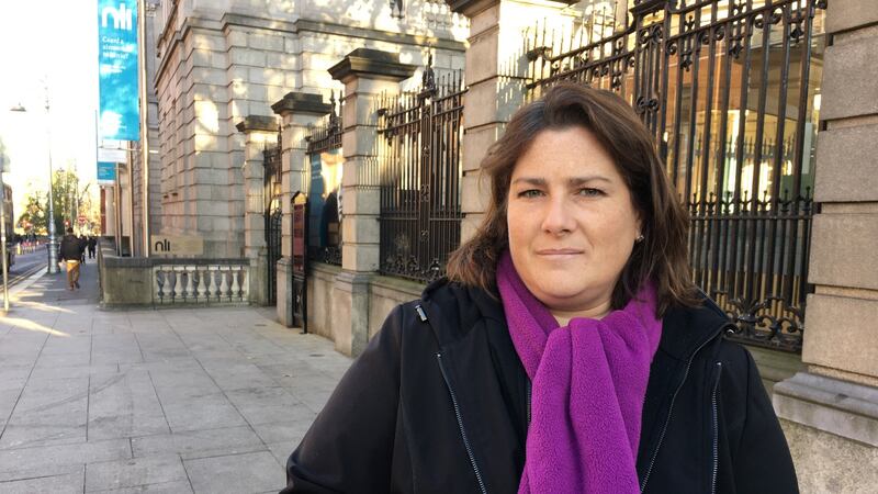 Lorraine Dempsey says she would rather the State helped secure her daughter’s future. Photograph: Mark Hilliard/Irish Times