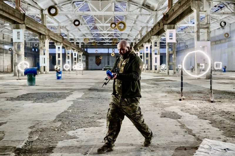 Ukraine's 3rd Army Corps teaches soldiers and civilians how to build and fly a range of aerial drones and operate ground drones. Photograph: 3rd Army Corps.