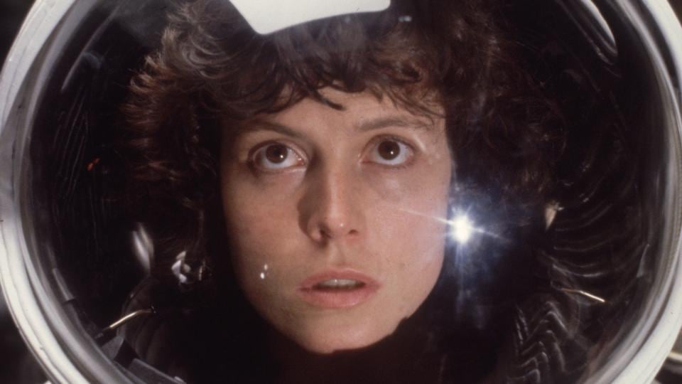 Weaver in Alien, the 1979 blockbuster that made her a star. Photograph: Hulton Archive/Getty Images