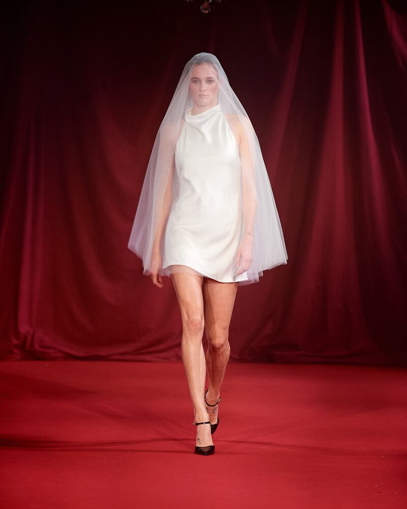 Rotate's Autumn/Winter runway show. Photograph: James Cochrane