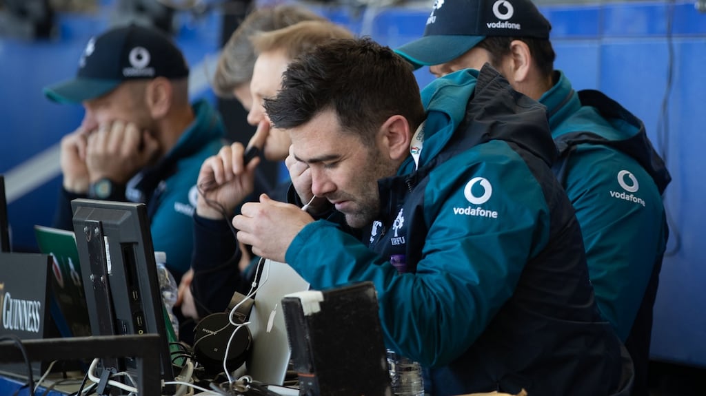 The event is spearheaded by Vinny Hammond, the IRFU’s head of analytics and innovation. Photograph: James Crombie/Inpho