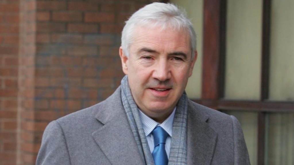 The US court official overseeing Seán Dunne’s bankruptcy has queried whether he may in fact be divorced from his wife, former gossip columnist Gayle Killilea Dunne. Photograph: Bryan O’Brien