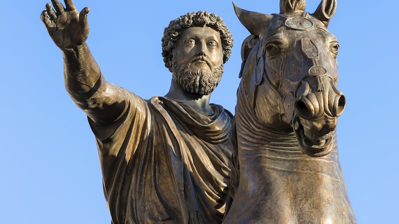 Emperor of Rome: The book’s core is encapsulated in a line in from the writings of Marcus Aurelius. It was him saying, as he looks back over his predecessors, ‘Same play, different cast.’ Photograph: iStock