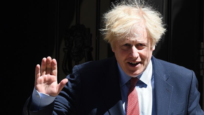 “Johnson’s personal brush with death may have forced him to behave more soberly. But this has merely revealed that there is nothing much there except windy rhetoric and silly gestures.” Photograph: EPA