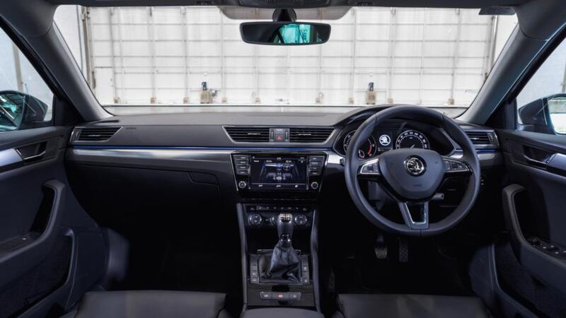 New Skoda Superb: The interior has an abundance of space, especially for rear seat passengers who experience limousine-style legroom.