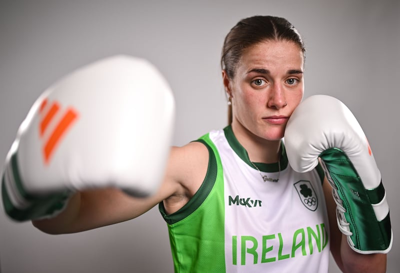 Gráinne Walsh: the Tullamore welterweight has proved her resilience and is also a talented soccer player and was capped for Ireland at U-17 level. Photograph: David Fitzgerald/Sportsfile