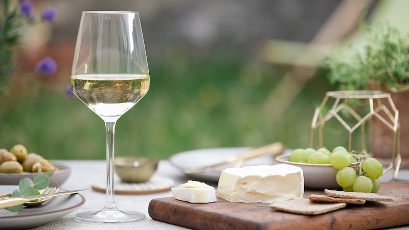 South African Premium Fairtrade Chenin Blanc from the Winemaker’s Selection at Lidl pairs beautifully with Chene d'Argent Brie
