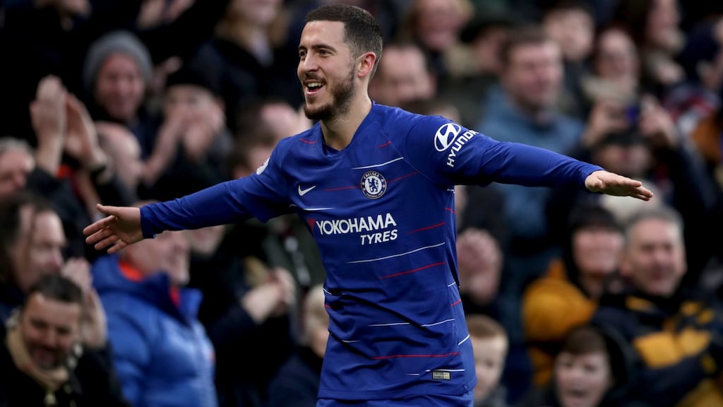 Chelsea midfielder Eden Hazard claims he has made a decision on his future. Photo: John Walton/PA Wire