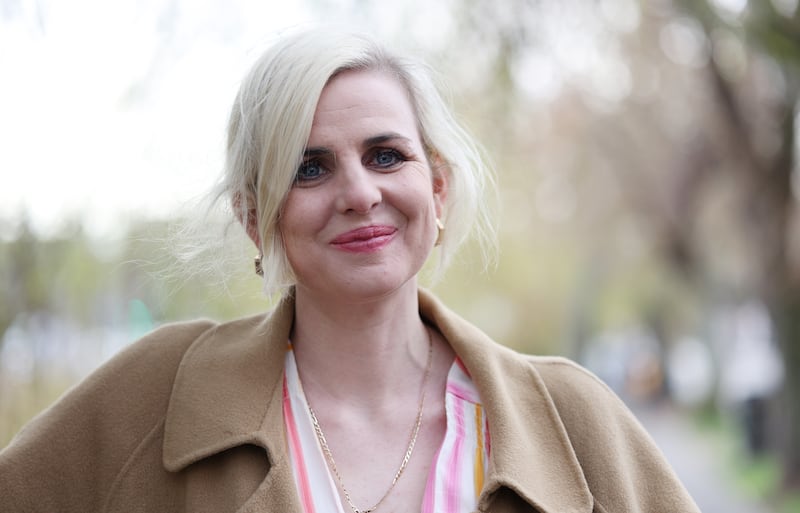 Maggie Armstrong along the Grand Canal in Dublin. Photograph: Laura Hutton/