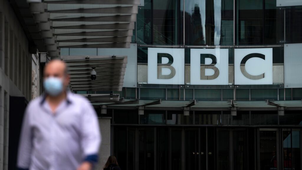 The BBC is to cut hundreds of jobs. Photograph: Will Oliver/EPA