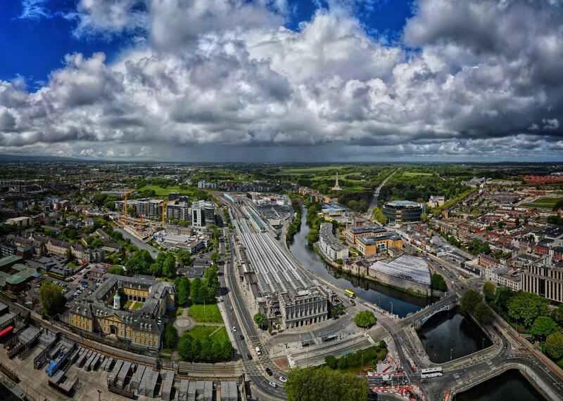 River living: The semi-State transport company CIÉ plans to build 1,000 apartments at Heuston Station