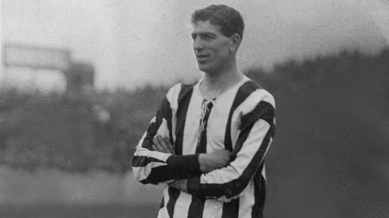 Bill McCracken: Quite possibly the most important Irish footballer of all time. Photograph: Topical Press Agency/Getty Images