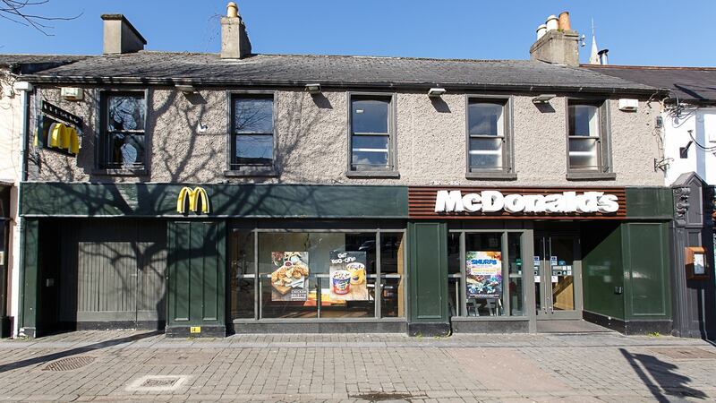 McDonald’s on North Main Street in Naas, Co Kildare, for sale for €750,000
