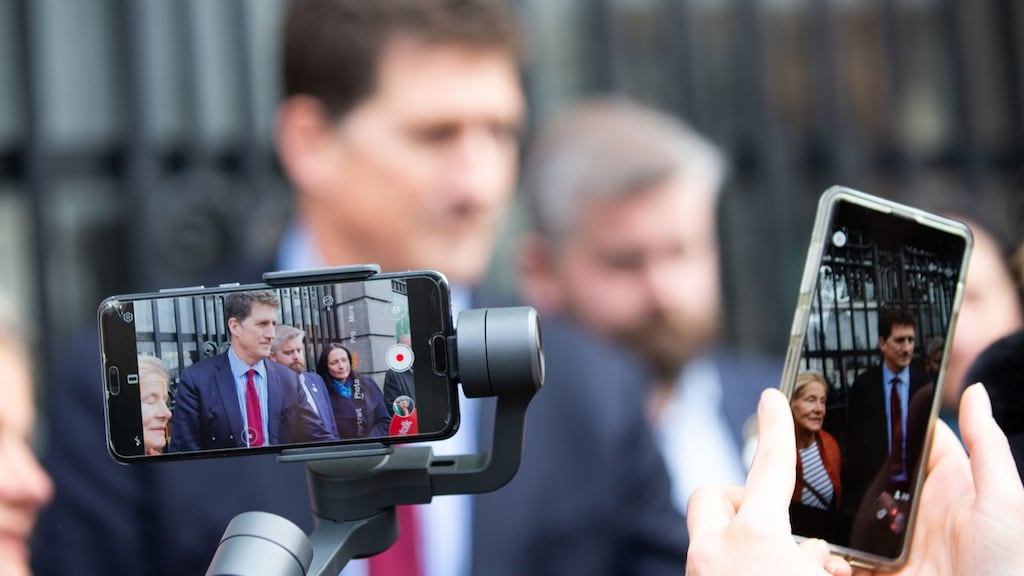 Green Party’s Eamon Ryan: “We see ourselves as representing everyone. It cannot be rural versus urban.” Photograph: Tom Honan