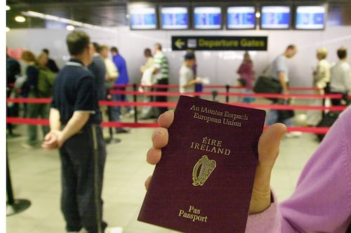 Post-Brexit rise in  demand for Irish passports  ‘won’t cause delays’