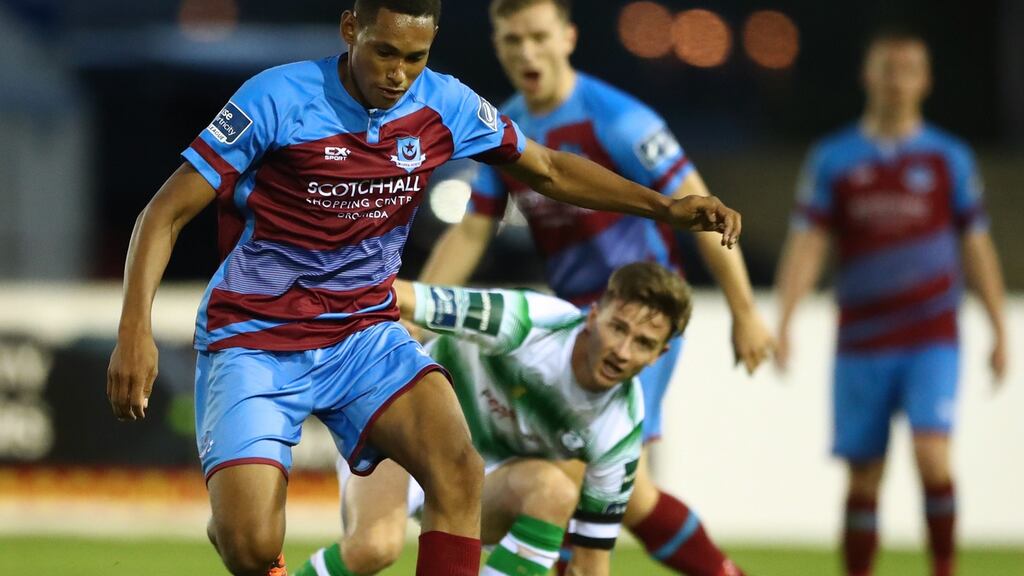 Drogheda’s William Hondermarck has made the move to Norwich City. Photo: James Crombie/Inpho