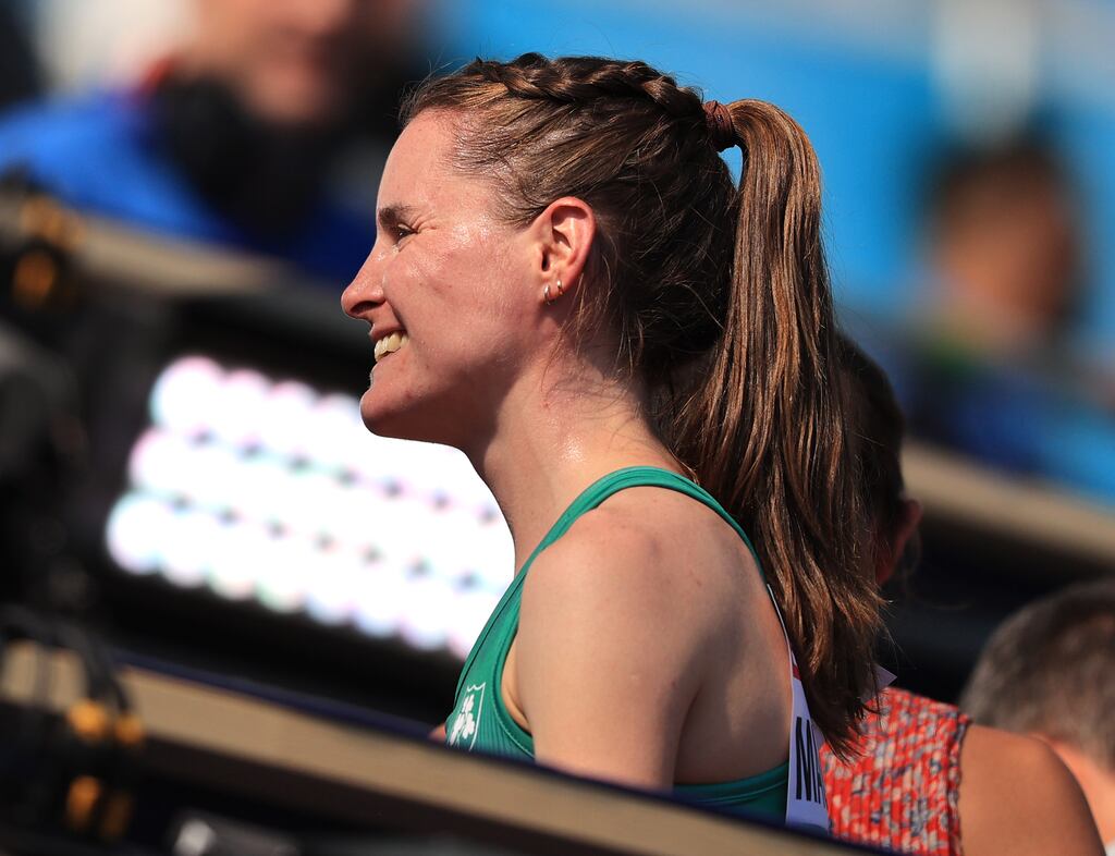 Ciara Mageean is in action in the 1500m final on Friday. Photograph: Tom Maher/Inpho