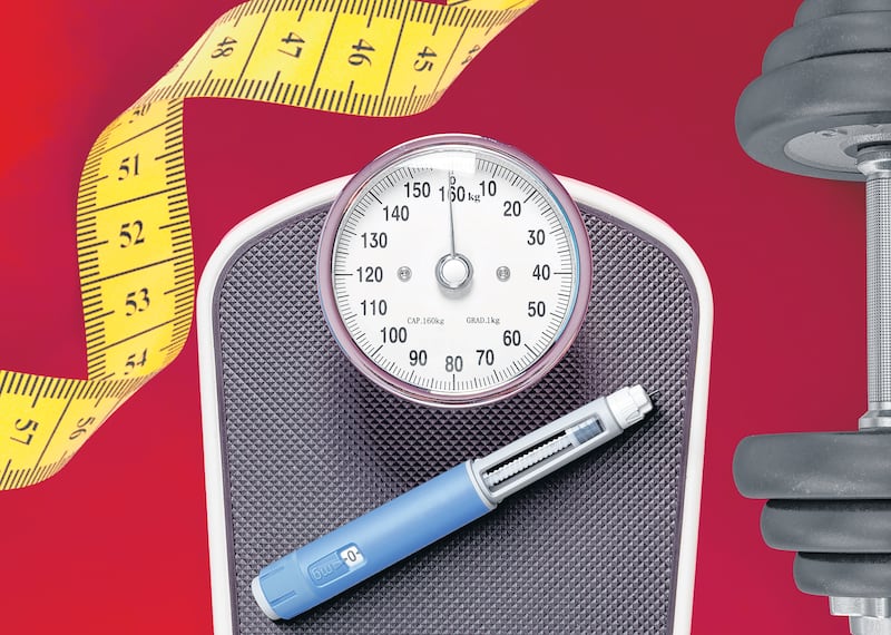 Weight-loss drugs graphic