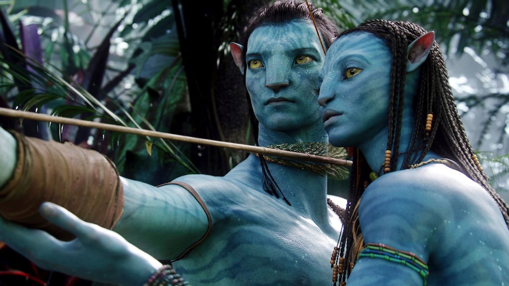 Avatars: Jake Sully and Neytiri in, at $2.8 billion, the highest-grossing film of all time