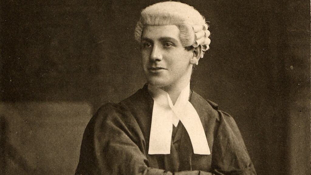 Lt Tom Kettle, in an image from his book The Ways of War. The MP and academic was one of the most high-profile Irish casualties of the Battle of the Somme.