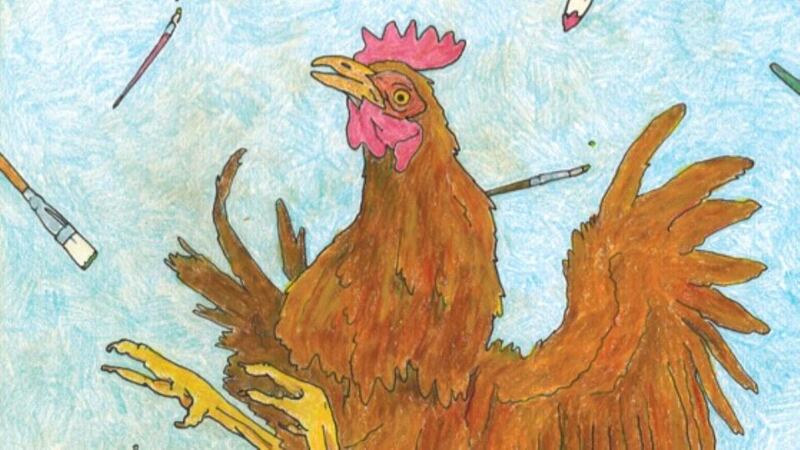 Artist gives chickenhood its proper due