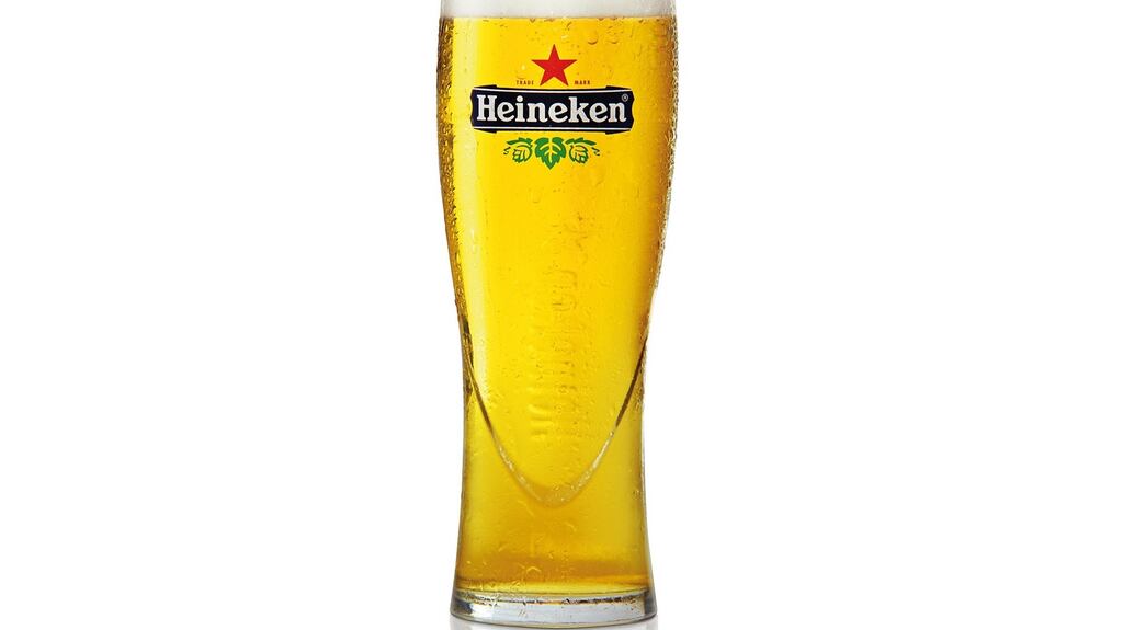 Heineken did not disclose how much it had increased prices per unit, although its so-called “price mix” – a metric that includes the effect of consumers choosing more expensive products – rose 8.8 per cent year on year in the six months to December 31st. Photograph: Heineken/PA Wire