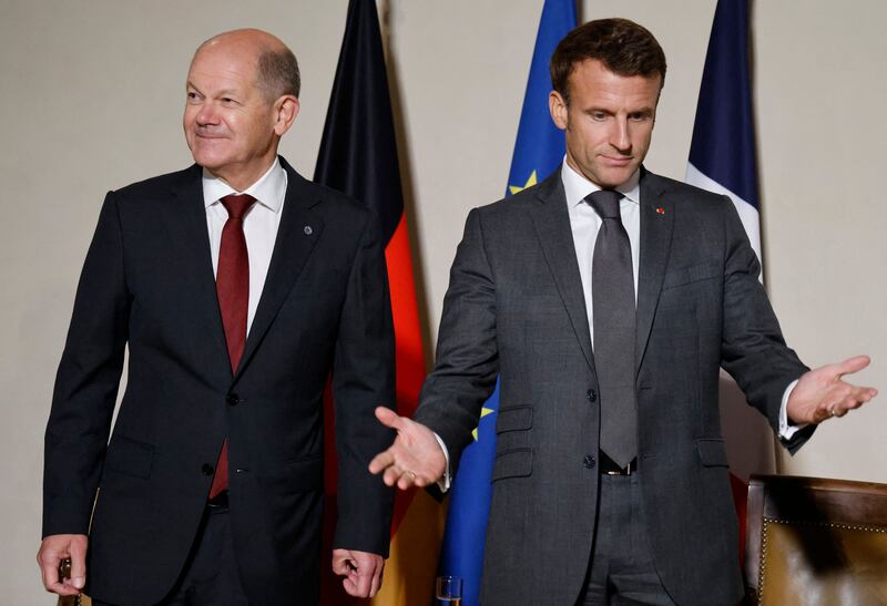 The French and Germans are still not sure how to define their relationship. Photograph: Ludovic Marin/Getty Images