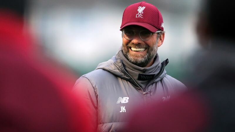 Klopp: “We just play different and that always needs time.” Photograph: Richard Sellers/PA Wire