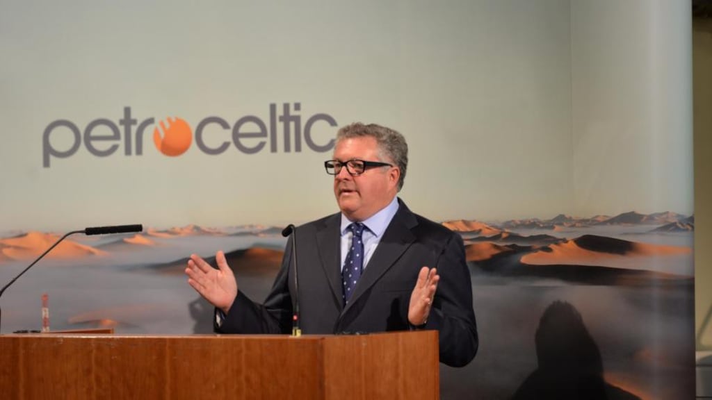 Brian O’Cathain, chief executive officer of Petroceltic. The US owner WordPress has been warned by a High Court judge to comply with orders to remove allegedly defamatory material posted about Petroceltic. Photo: The Irish Times