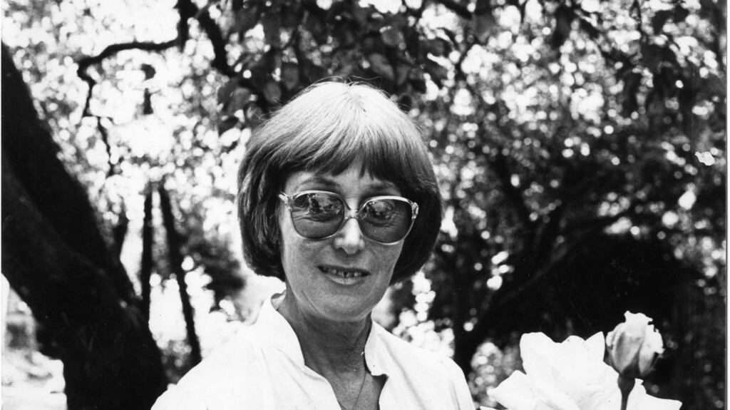 Author Val Mulkerns:  a prominent Irish writer and literary critic in the decades when a woman writer in Ireland was a rara avis. Photograph: Peter Thursfield