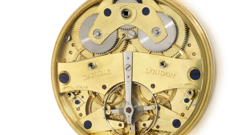 George Daniels’ original watch, The Space Traveller I, 1982 is for sale at Sotheby’s with an estimate of £700,000-£1m.