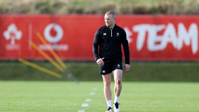 Keith Earls returns to the starting line-up for Ireland’s clash with England. Photograph: Dan Sheridan/Inpho