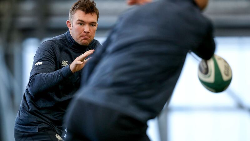 Peter O’Mahony returns to the starting line-up after coming off the bench to replace Caelan Doris against Scotland. Photograph: Dan Sheridan/Inpho
