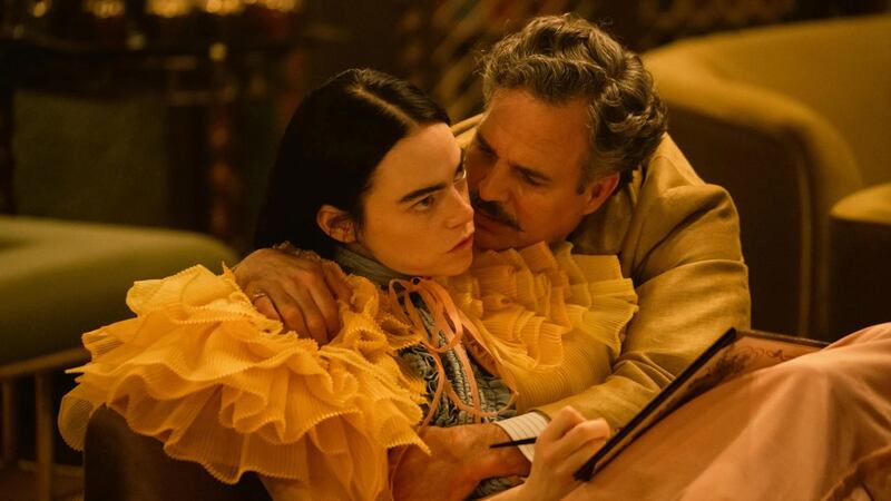 Poor Things, starring Emma Stone and Mark Ruffalo, was made by Irish production company Element Pictures. Photograph: Searchlight Pictures