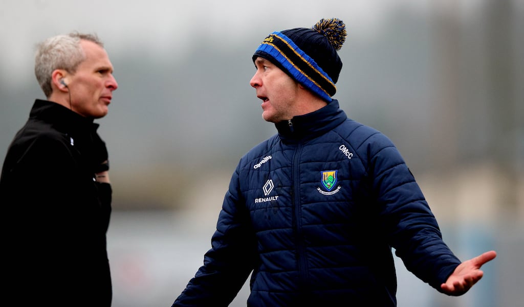 Wicklow manager Oisin McConville. Photograph: Ryan Byrne/Inpho