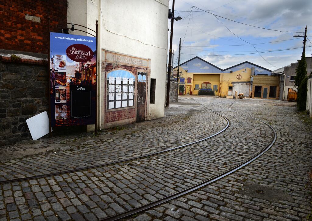 Clós Nua Ltd, part-backed by Bono, secured planning permission to redevelop the former tram terminus site in the centre of the south Dublin village in August 2021. Photograph: Cyril Byrne