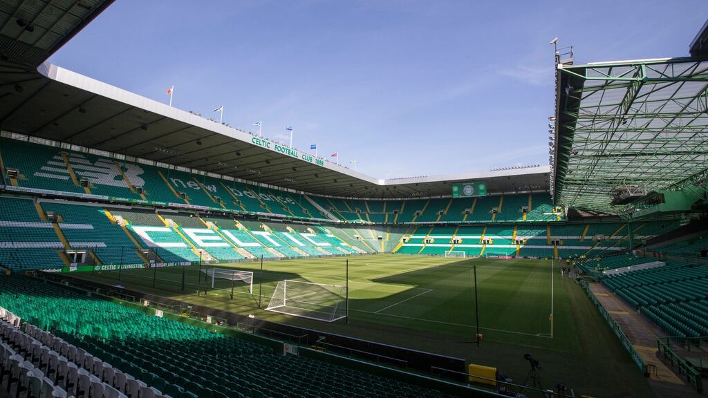 Glasgow’s Celtic Park will hold the 2018/19 Pro 14 final. Photograph: Jeff Holmes/PA