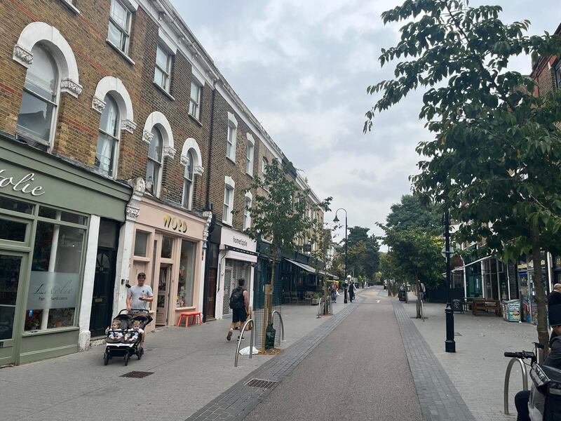 Orford Road, Walthamstow. 'We don’t need a Gail’s here,' said a local opponent of the upmarket bakery chain. Photograph: Mark Paul