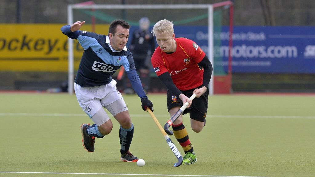 Lisnagarvey put four past Ulster rivals Banbridge in the EY Hockey League last weekend. Photograph: Rowland White/Inpho.
