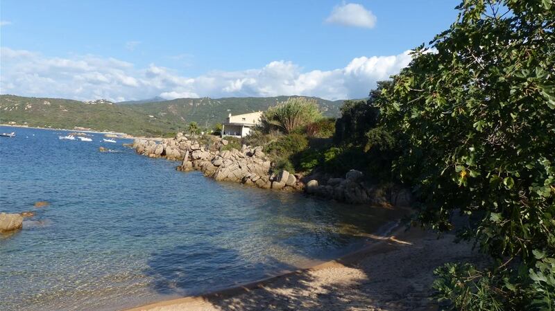 The Corsica location has some of the most beautiful beaches on the French island