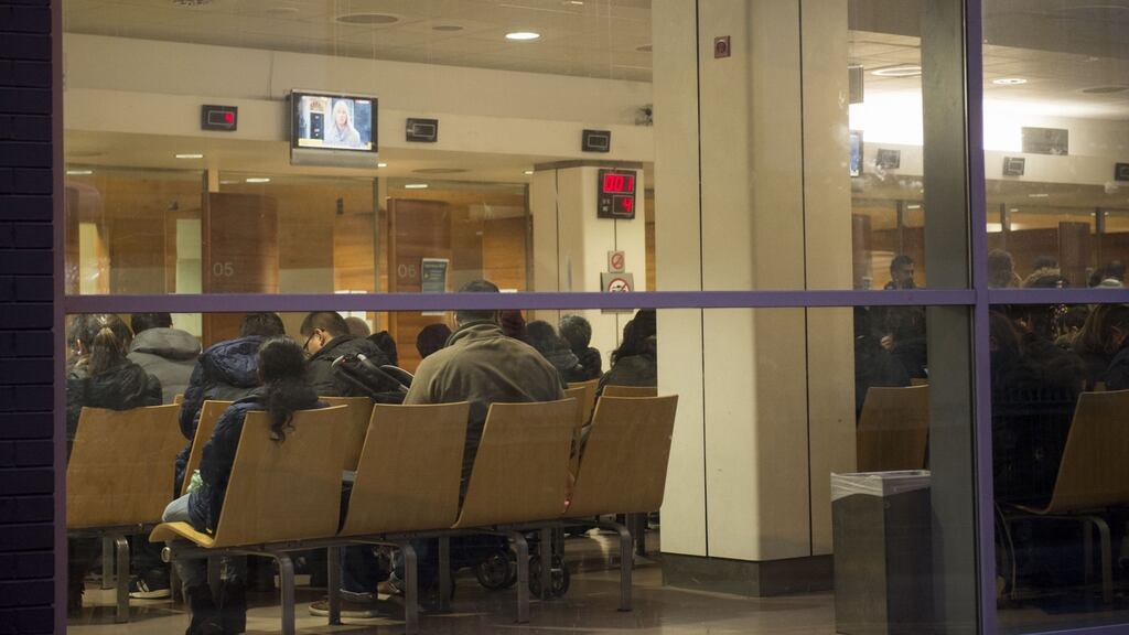 The Department of of Justice and Equality said there was an “unprecedented” upsurge in EU treaty rights applications. Photograph: Dara Mac Donaill / The Irish Times