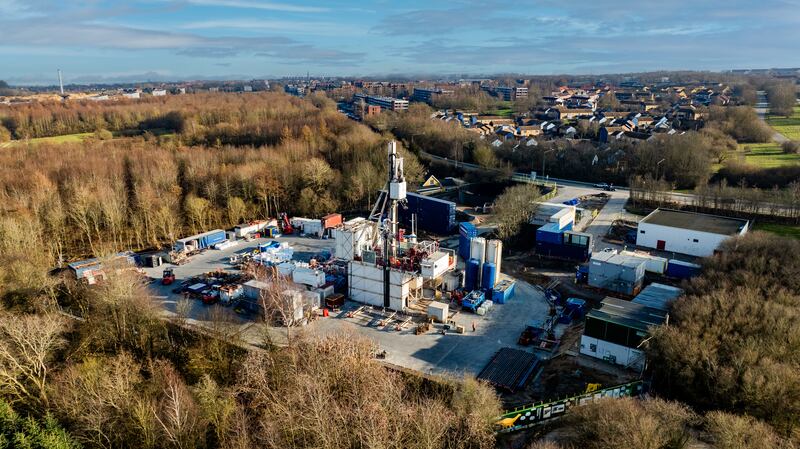 Danish company Innargi drilling on the site of its geothermal plant in Skejby, Aarhus. Photo: Innargi