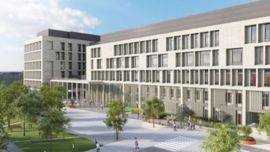 The proposed new National Maternity Hospital would be developed on a site at St Vincent’s hospital in Elm Park, Dublin.
