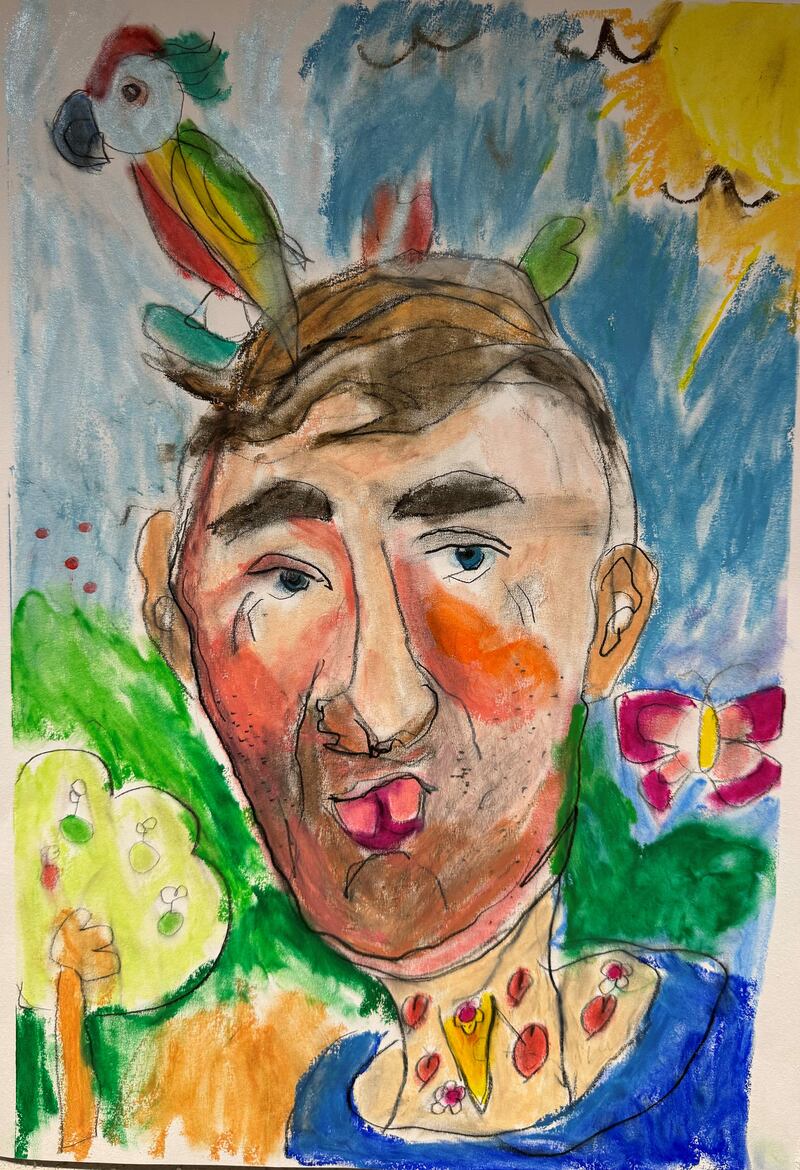 Father's Day, by Victoria Yan-Rock, age 6